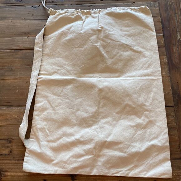 WORLD CHANGERS Logo Canvas Duffle Bag Large OVERSIZED 28x19” Draw String Vintage - Picture 6 of 12